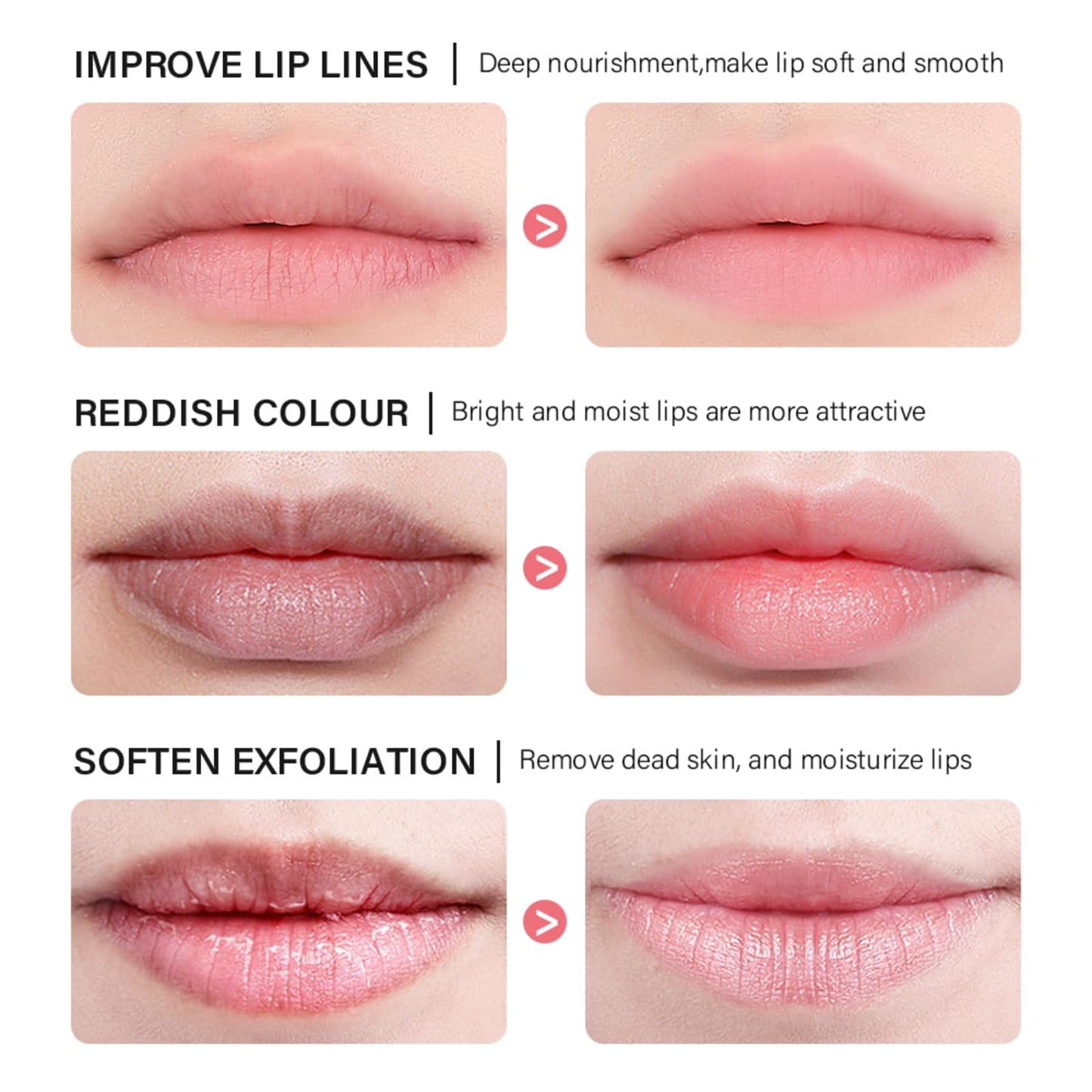 ZAMANIYA Lip Sleeping Mask,Moisturizing Lip Mask with Vitamin C,Day & Night Repair Lip Balm Improves Dry Lips,Nourishes and Moisturizes,Lightens Lip Lines and Brightens Lip Color 0.7oz(01-Peach)