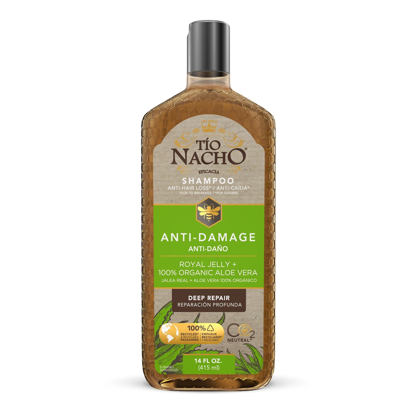 Tio Nacho Aloe Vera Shampoo Value Pack, (Pack of 3)