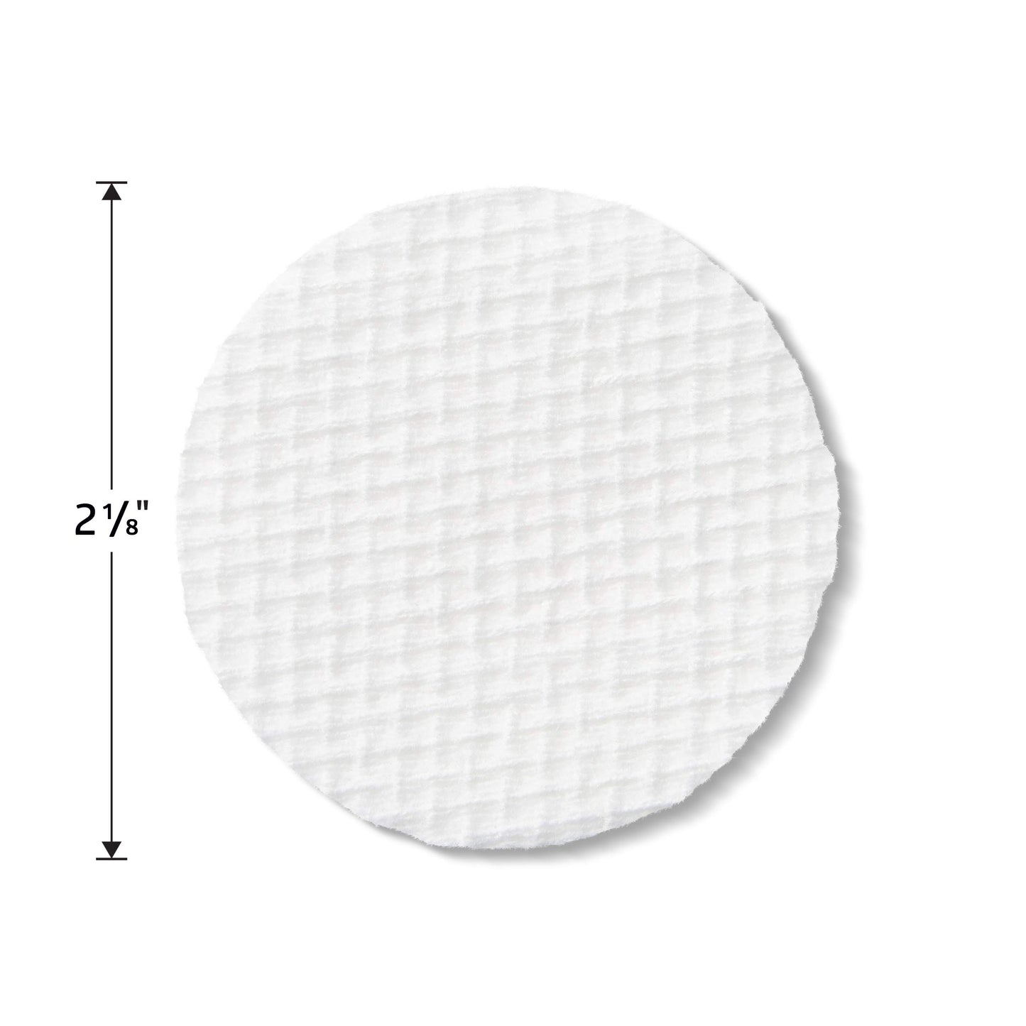 Simply Soft Hypoallergenic Exfoliating Dual Textured Cotton Rounds Pads, 80 Count (Pack of 6)