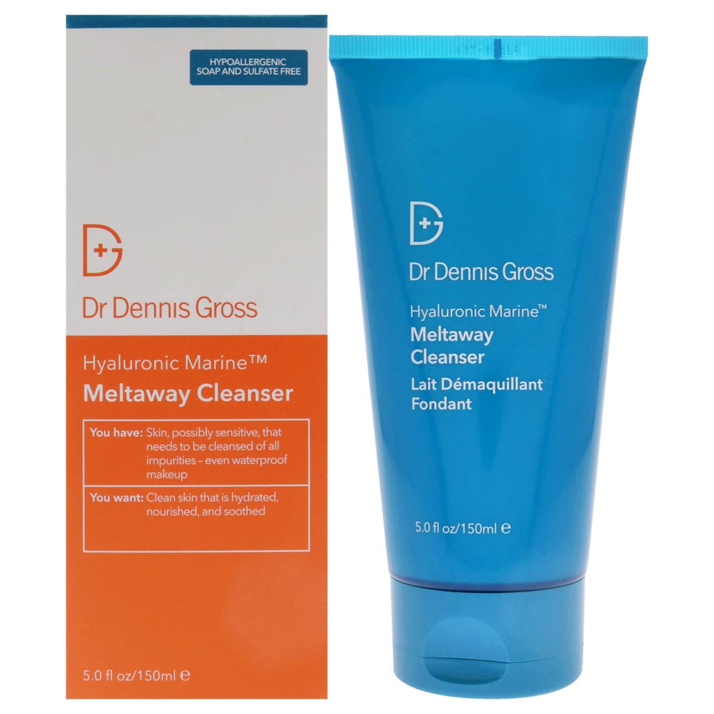 Dr Dennis Gross Hyaluronic Marine Meltaway Cleanser Cleanser Unisex 5 oz