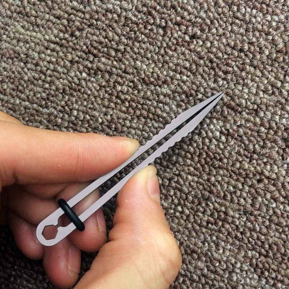 EDC Tweezers Mini Tweezers, EDC Screwdriver Portable Alloy Tweezers, Hiking Tweezers Outdoor Mini EDC Tweezers for Travel Camping Home