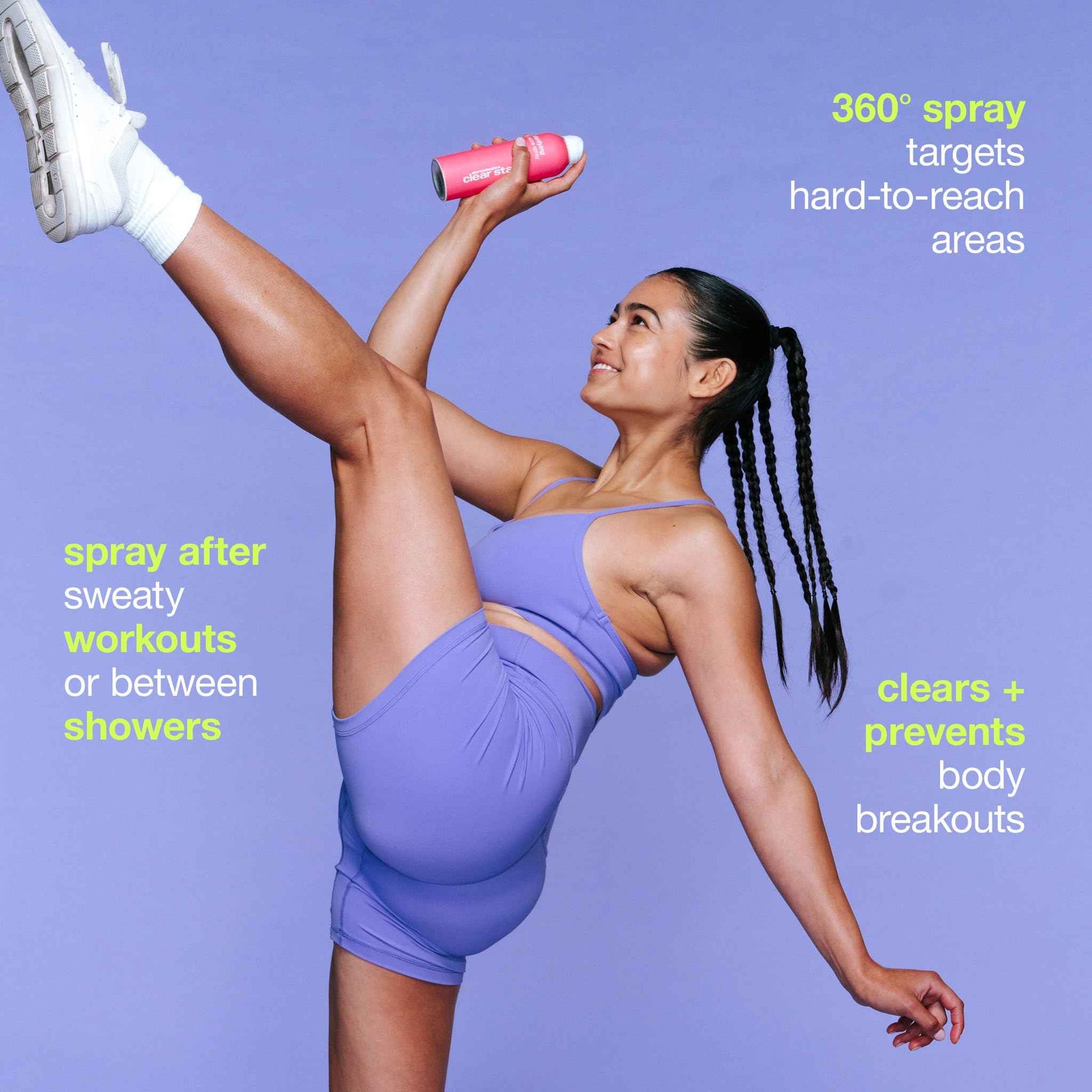 Dermalogica Clear Start Clarifying Bacne Spray, Back Acne Treatment Spray for Body Breakout - Pore Clearing, Preventing Pimple with Salicylic Acid, Witch Hazel, Tea Tree Oil, All Skin Type, 6 fl oz