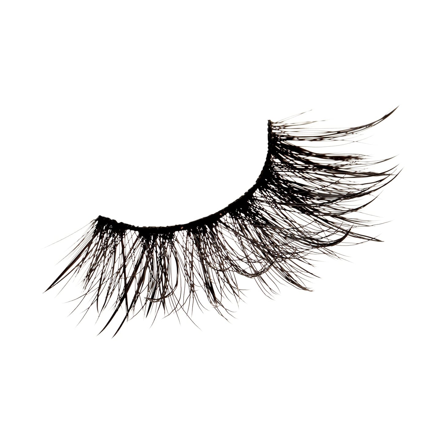 KISS Lash Drip False Eyelashes, Spiky X Boosted Volume, Unique Wet Look Hydrated Effect, Multi-Length Rewearable Fake Eyelashes, Wispy Crisscross Lash Pattern, Style ?˜Icy?? 1 Pair