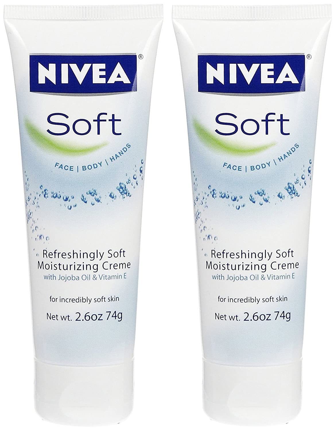 Soft Body Creme, 2.6 oz, 2 pk