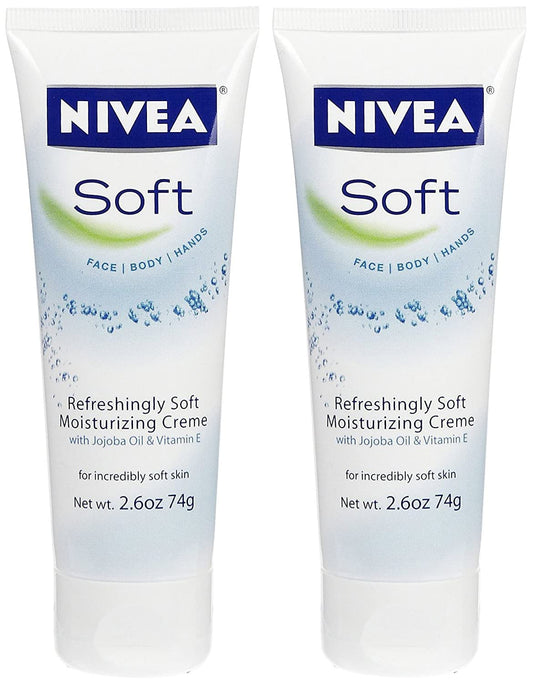 Soft Body Creme, 2.6 oz, 2 pk