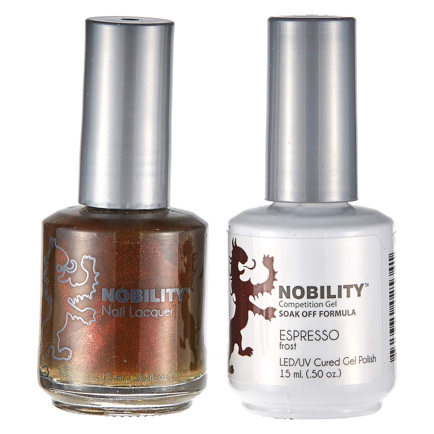 LeChat Nobility – Gel Polish & Nail Lacquer Set - Collection 2-5oz (Espresso NBCS084)