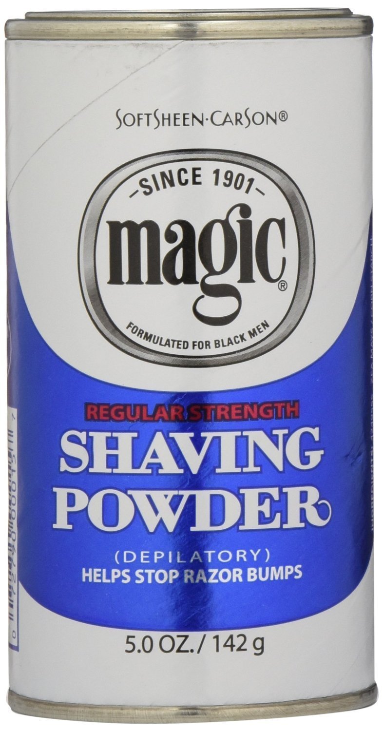 Magic Blue Shaving Powder 5 oz. Regular Depilatory 6 pack