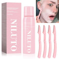 NILUTO Hair Identifier Spray for Face Shaving, Moisturizing and Skin Care Dermaplaner Spray,Skin Body Face Hair Identifier Spray Comfortable Face Shaving Powder Spray