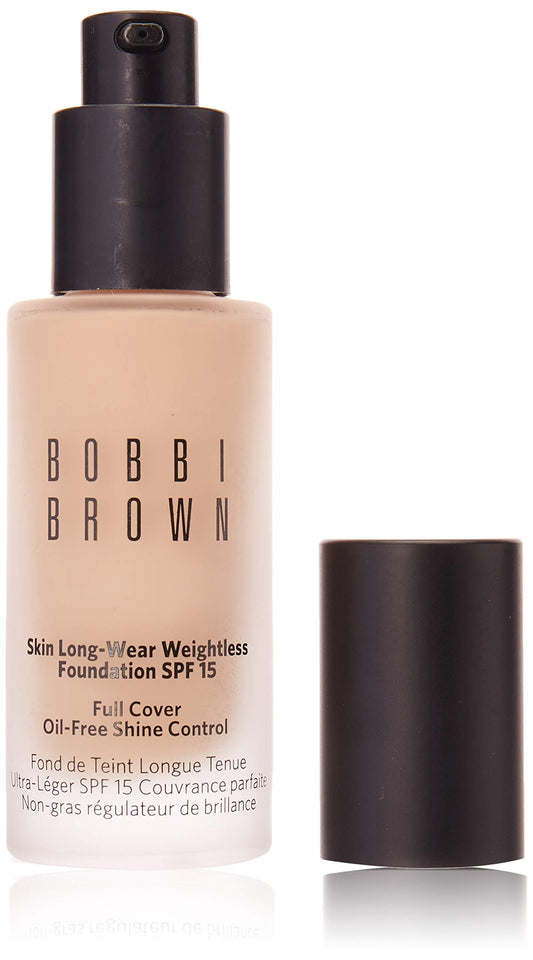 Bobbi Brown Skin Long-Wear Weightless Foundation SPF 15-1 Warm Ivory Women 1 oz