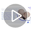22 Inch Canvas Wig Head Mannequin with Cork Block