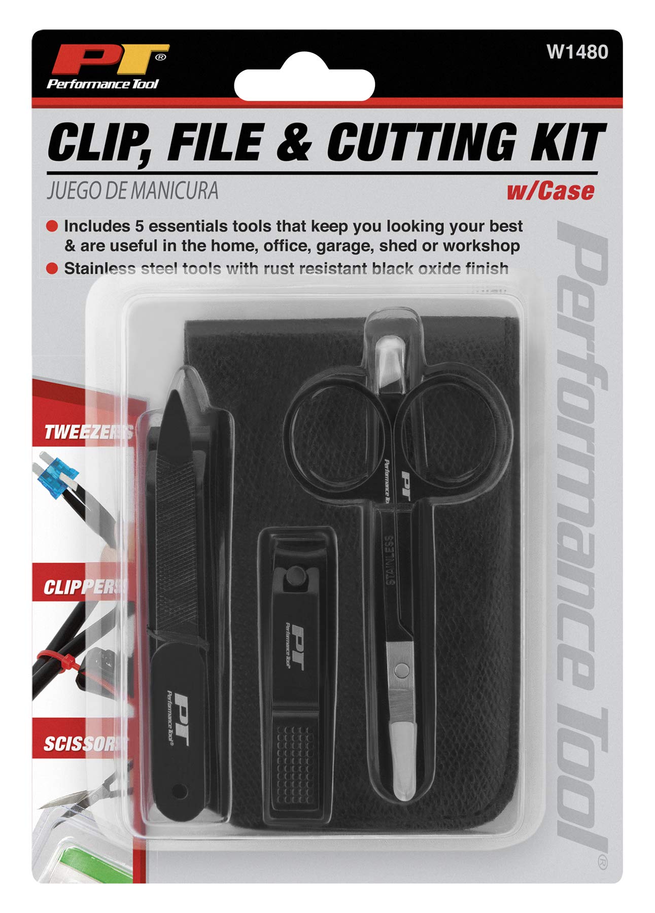 Performance Tool W1480 Clip, File & Cutting Kit