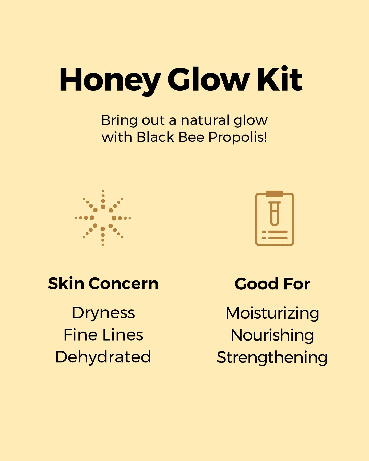 COSRX Honey Glow Kit | Facial Toner, Serum, Cream with Propolis Extract | Deep Moisture, Hydration, Nourishment | Travel Size Set, Gift Set, Korean Skincare, Not Tested on Animals, Paraben Free