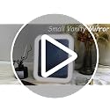 ROLOVE 8x10 Lighted Vanity Mirror with 3-Color LED & Touch Control