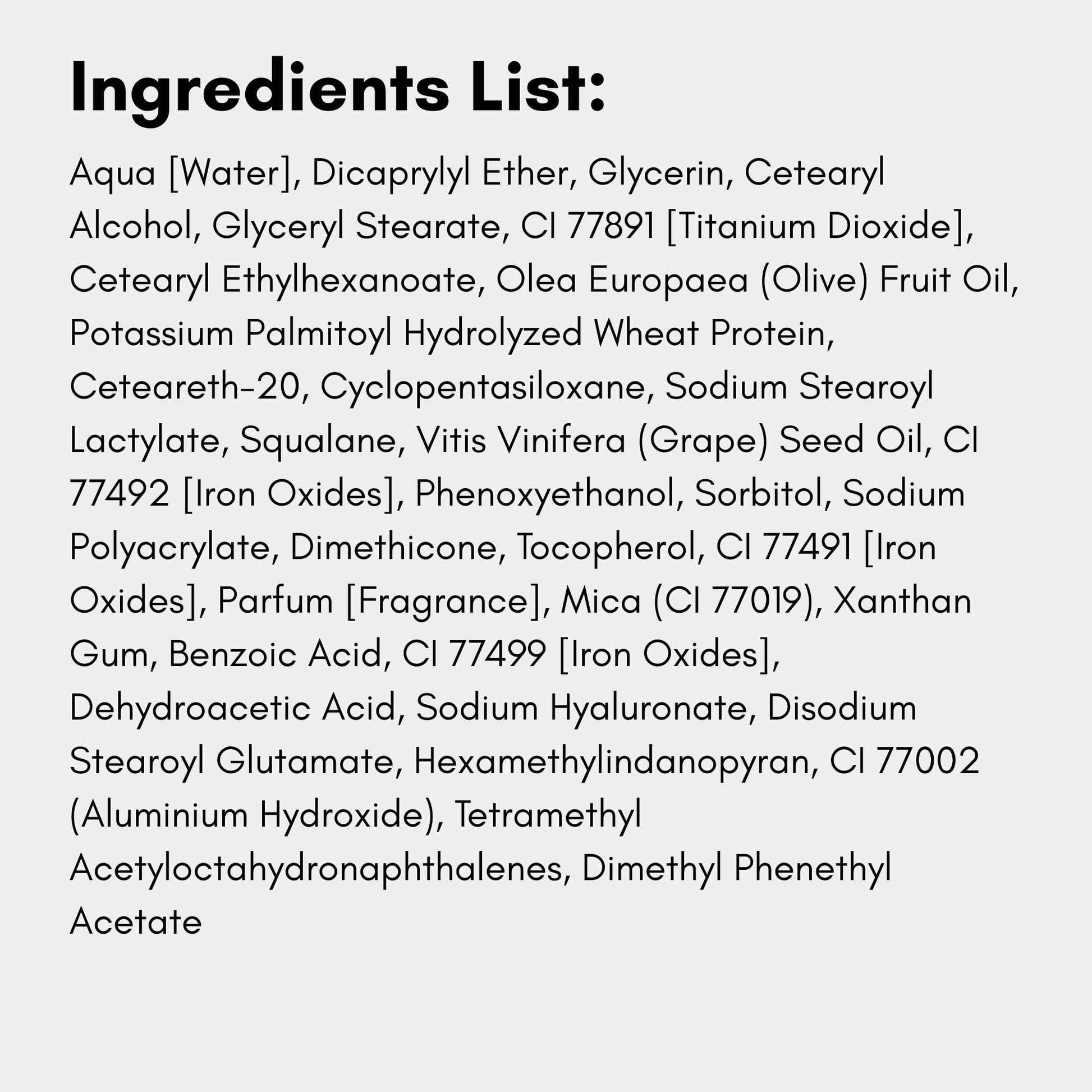 être belle Cosmetics Hyaluronic Tinted Moisturizing Cream, Skin Care for Women with Hyaluronic Acid, Vitamin E & Grape Seed Oil, Long Lasting, Natural Coverage, for All Skin Types, 30 mL