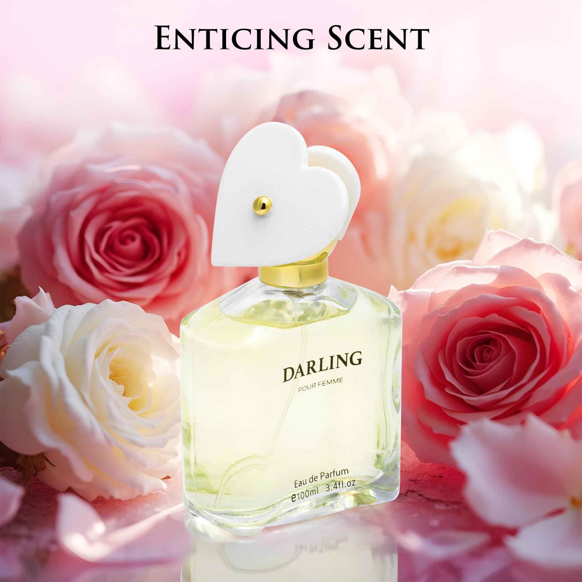 URBAN COLLECTION Darling So Fresh for Women Eau De Parfum – Fruity & Floral Fragrance – Grapefruit, Sweet Raspberry – Jasmine, Rose – Free of Paraben, Vegan & Cruelty-Free – 100ml Bottle