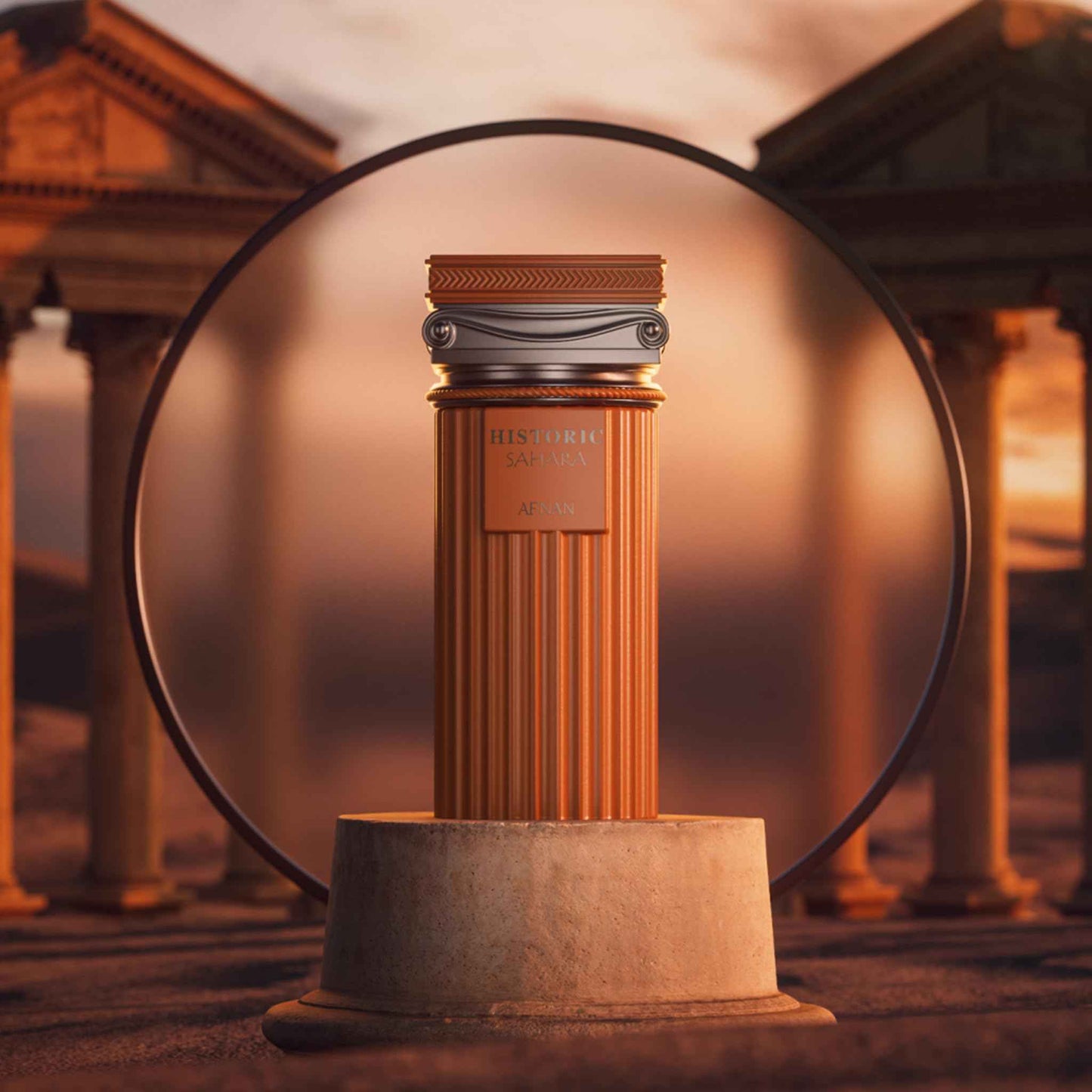 Afnan Historic Sahara Unisex Extrait de Parfum, 3.4 Fl. Oz