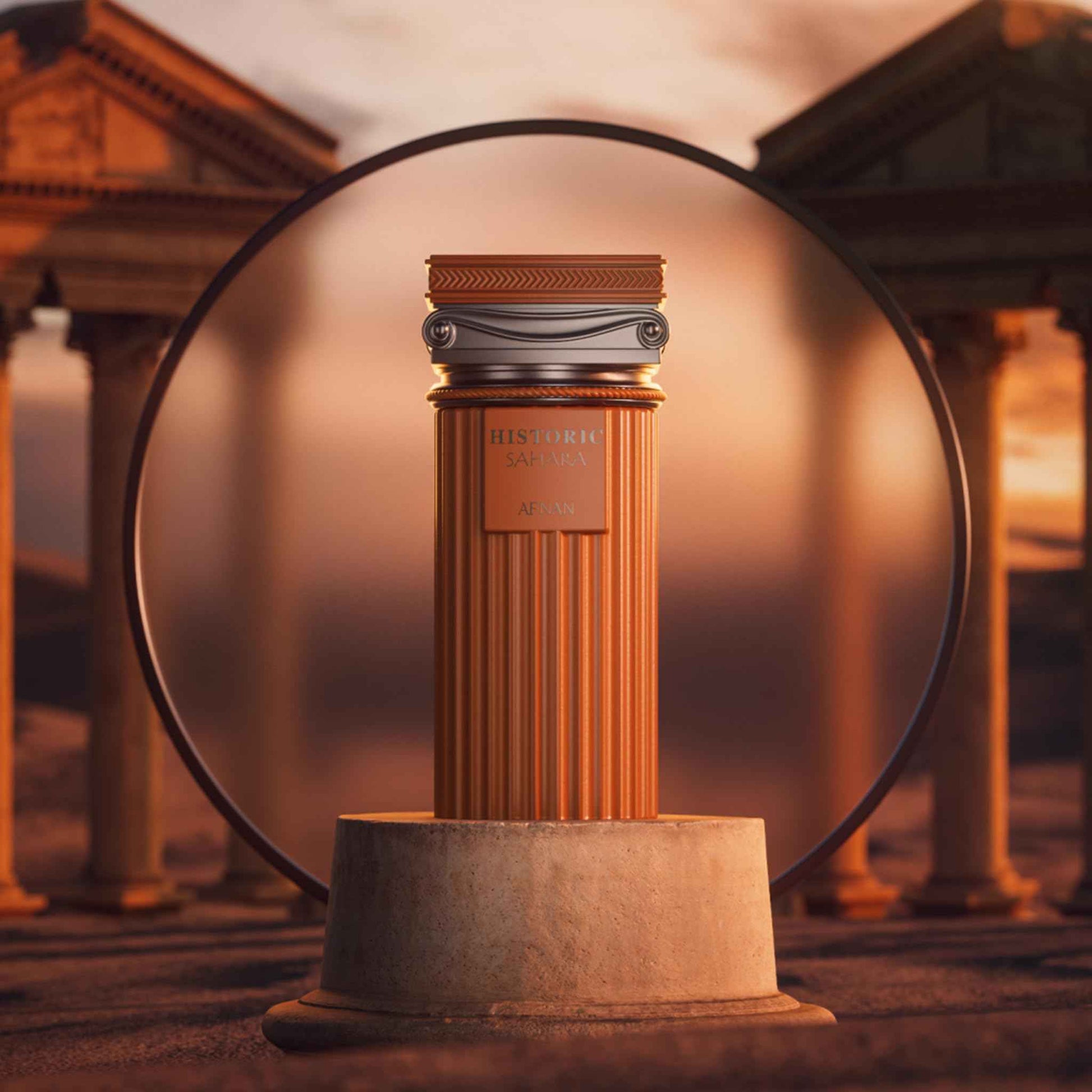 Afnan Historic Sahara Unisex Extrait de Parfum, 3.4 Fl. Oz