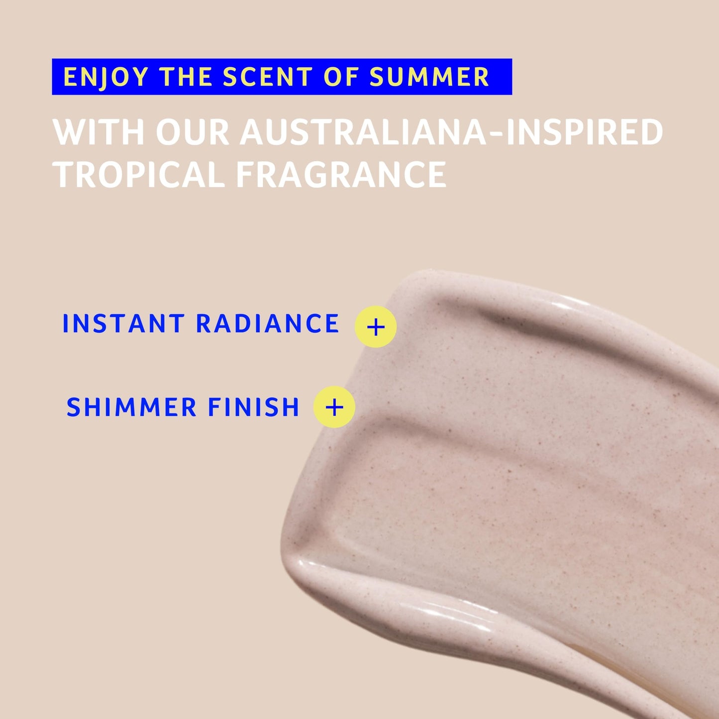 Cancer Council Protect & Hydrate Radiance Body Sunscreen SPF50+, Shimmer Finish Sun Care, Broad Spectrum UVA/UVB Sun Protection, Water Resistant, Paraben & Fragrance Free, Water Resistant, 5fl. oz.