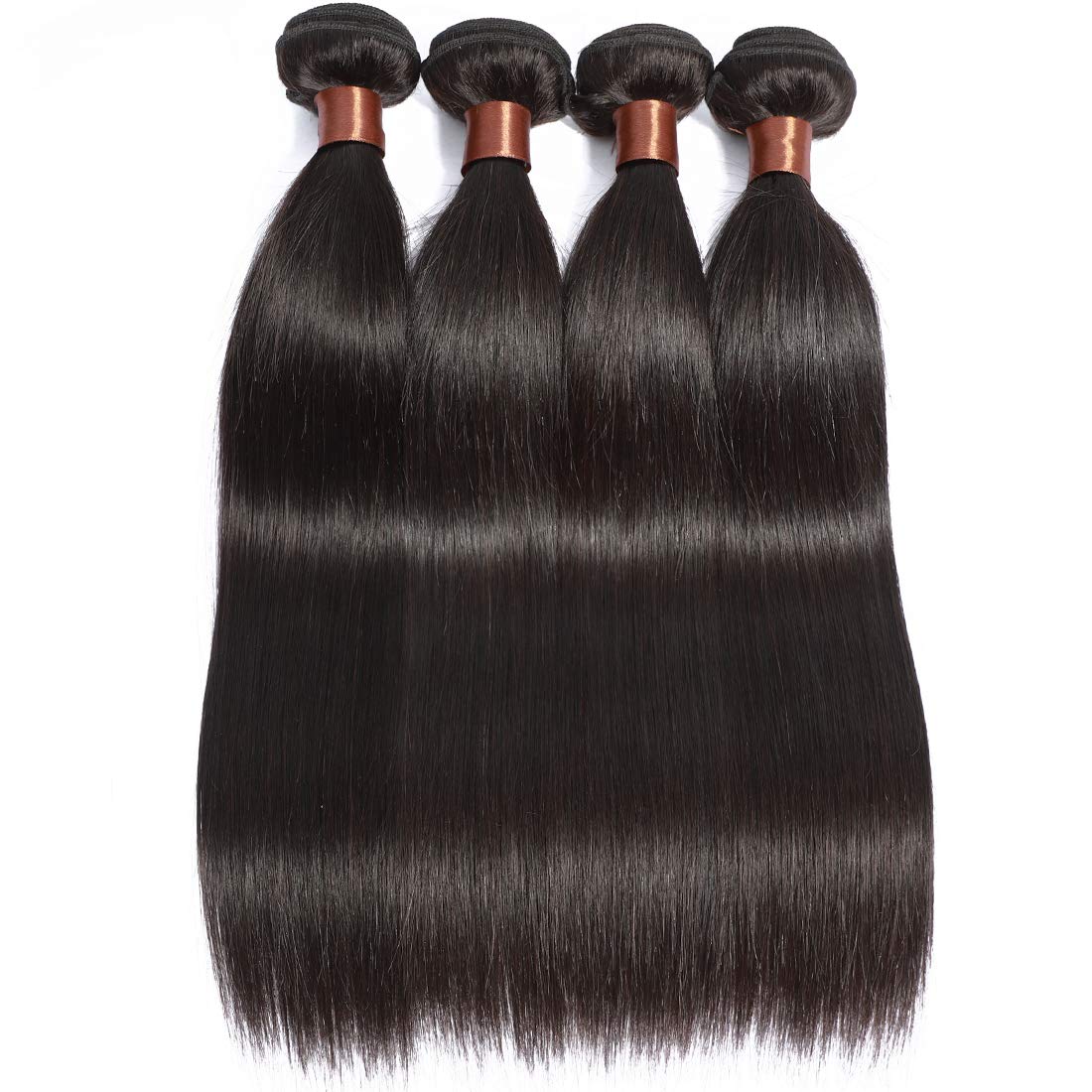 ANGIE QUEEN Virgin Brazilian Hair Straight Hair One bundle 100% Real Human Hair Unprocessed Hair Weave Mix Length 20inch 1pc/lot 100G/Bundle Can be Dyed and Bleached