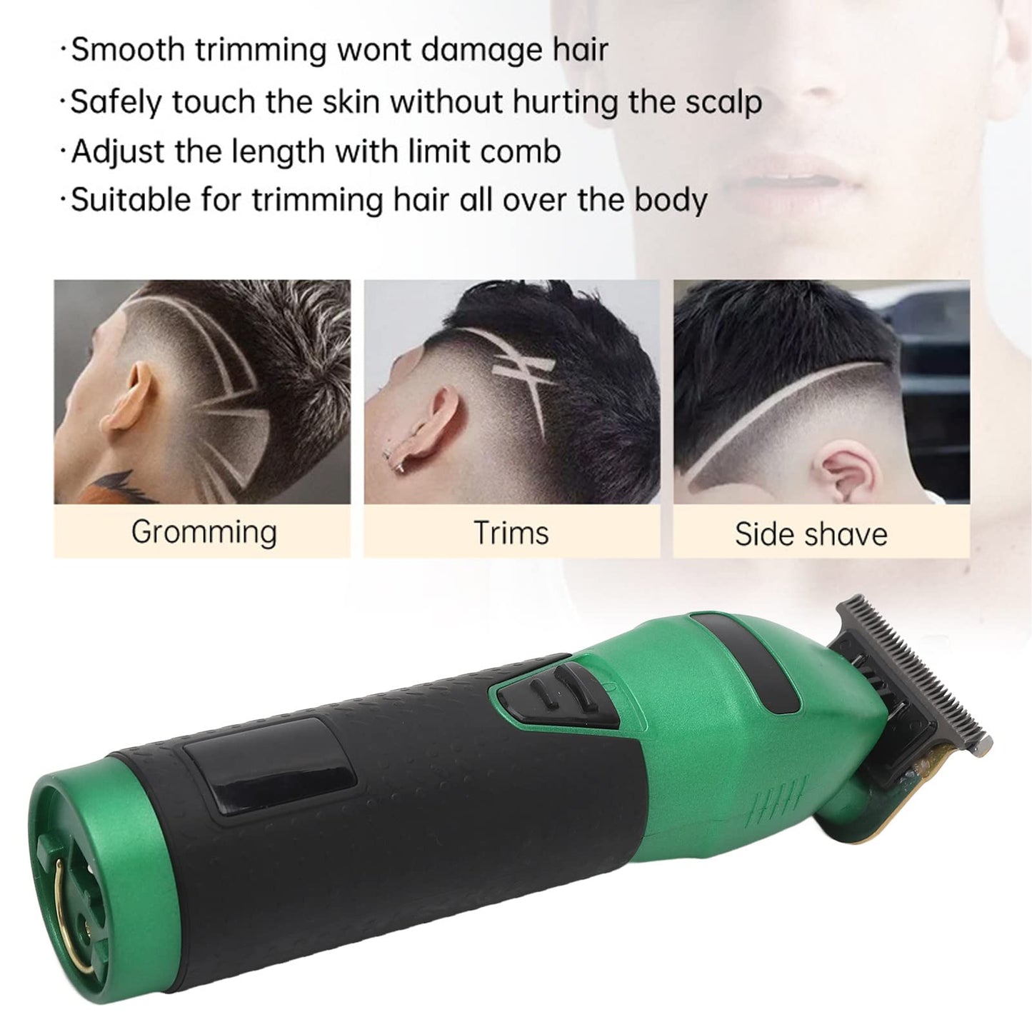 Barber Machine, Head Clippers For Men, Haircut Trimmer trimmers for barbers barber clippers beard trimmer hair clippers t trimmer Cordless, Electric Hair Clipper for Barber Salon