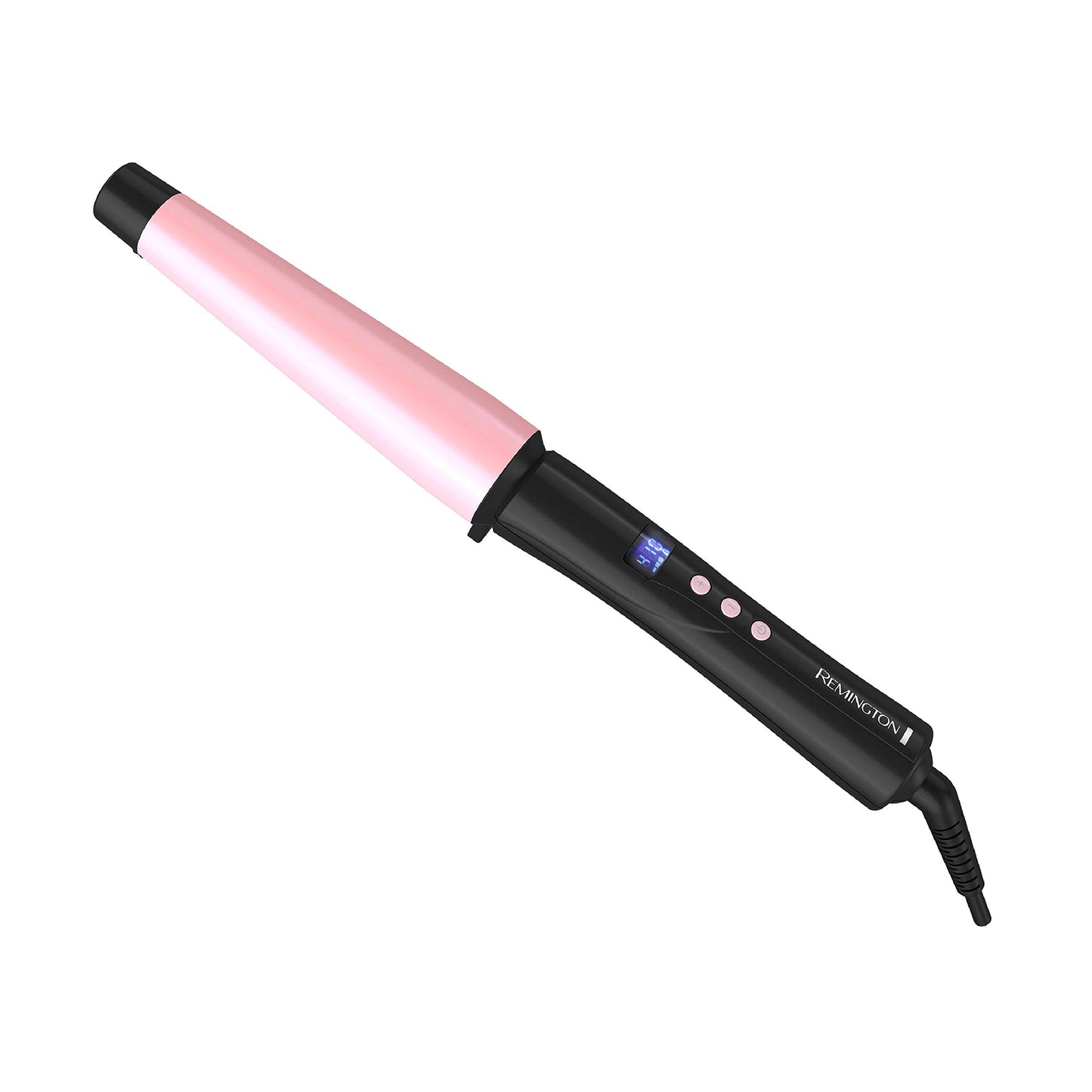 Remington Amazing Hair Bundle: Anti Static Ceramic Hair Straightener & Digital 1-1 ½ Inch Ceramic Curling Wand