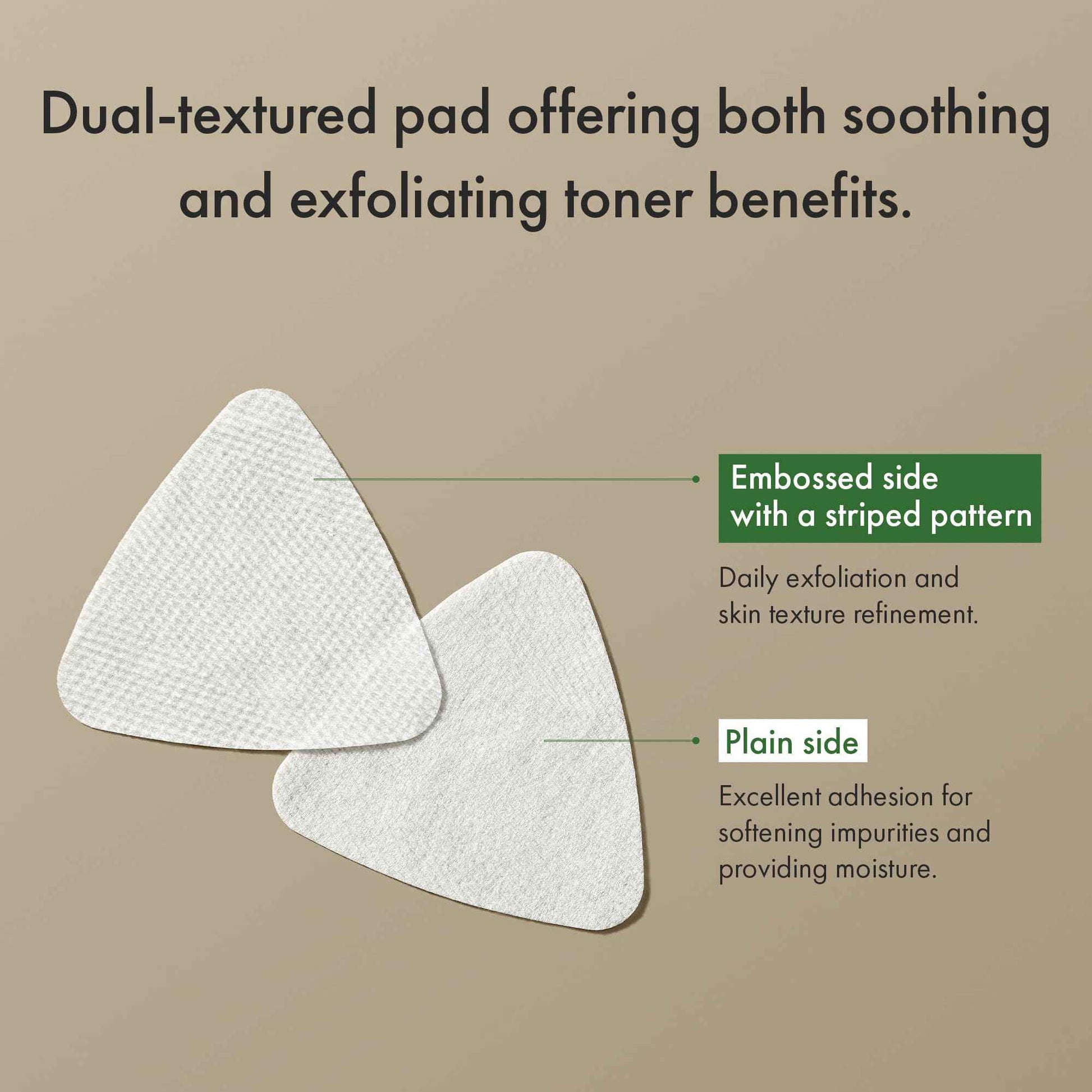 Dr.Ceuracle Tea Tree Purifine Toner Pad - Korean Skincare Mild Exfoliating and Pore Care, Double-Textured Face Pads with PHA, Zinc PCA, Niacinamide (60 Pads)