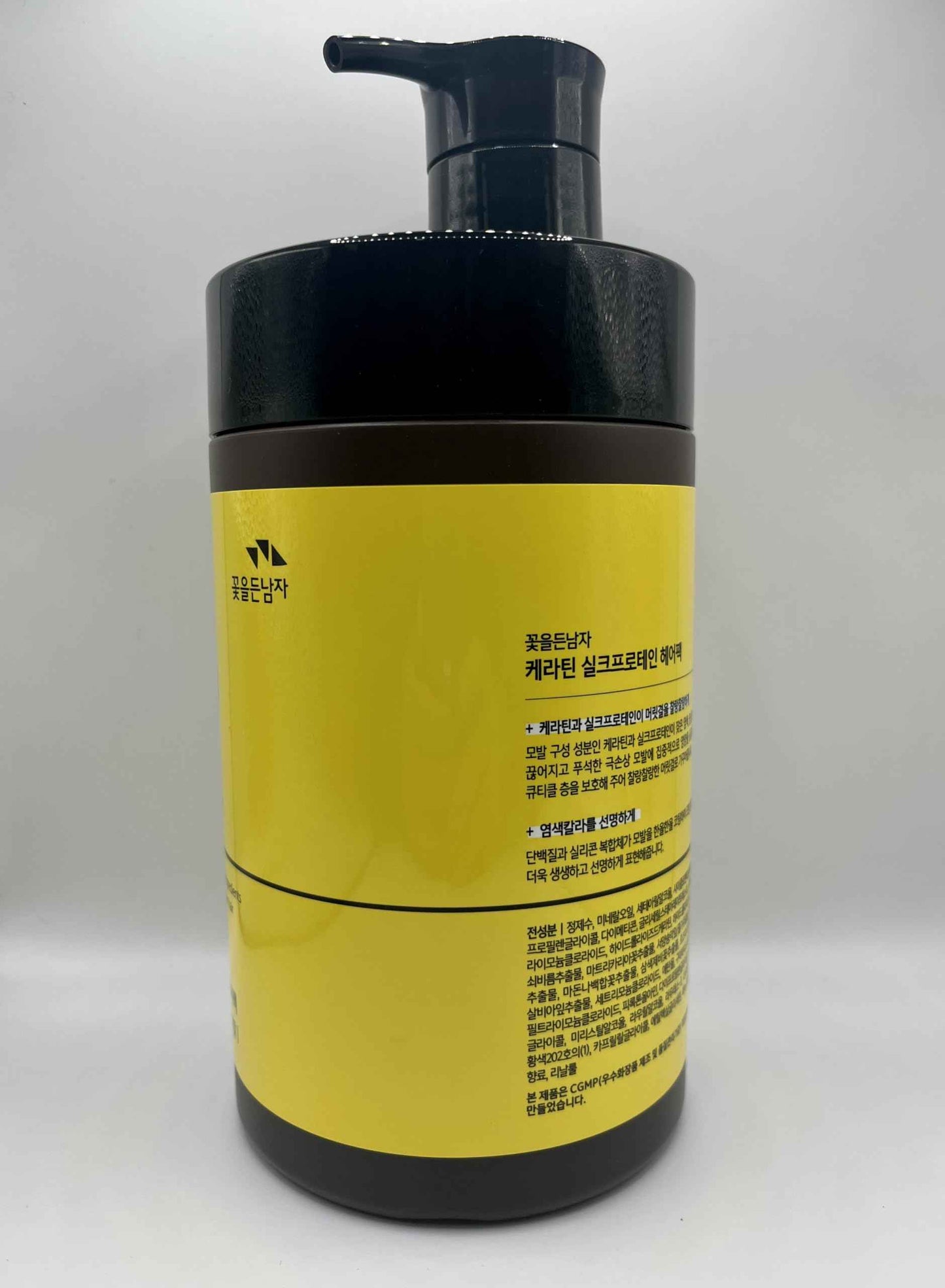 Man with Flowers Keratin Silkprotein Hair Pack 1000ml