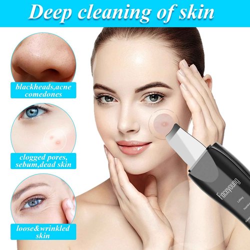 Facial Skin Cleanser with Mister, Upgraded Sprayer, Blackhead Extractor for Deep Cleansing and Moisturizing Spray