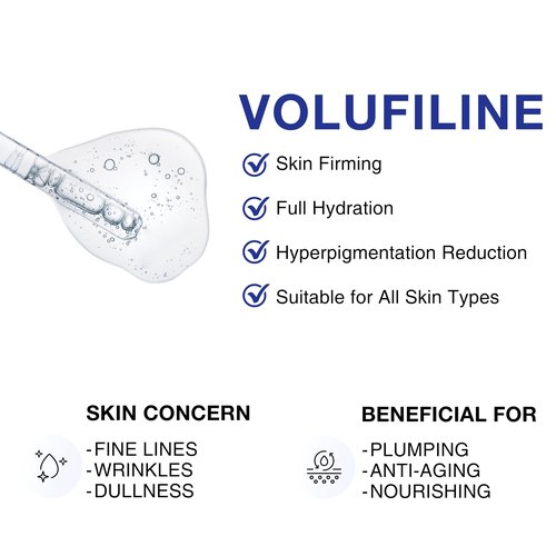 CELDYQUE 100% Pure Volufiline Concentrate Serum 2ea - Skin Firming Solution & Clinically Proven | Anti-Wrinkle, Enhances Facial Contours, Boosts Collagen for Sagging Mature Skin Korean Skincare