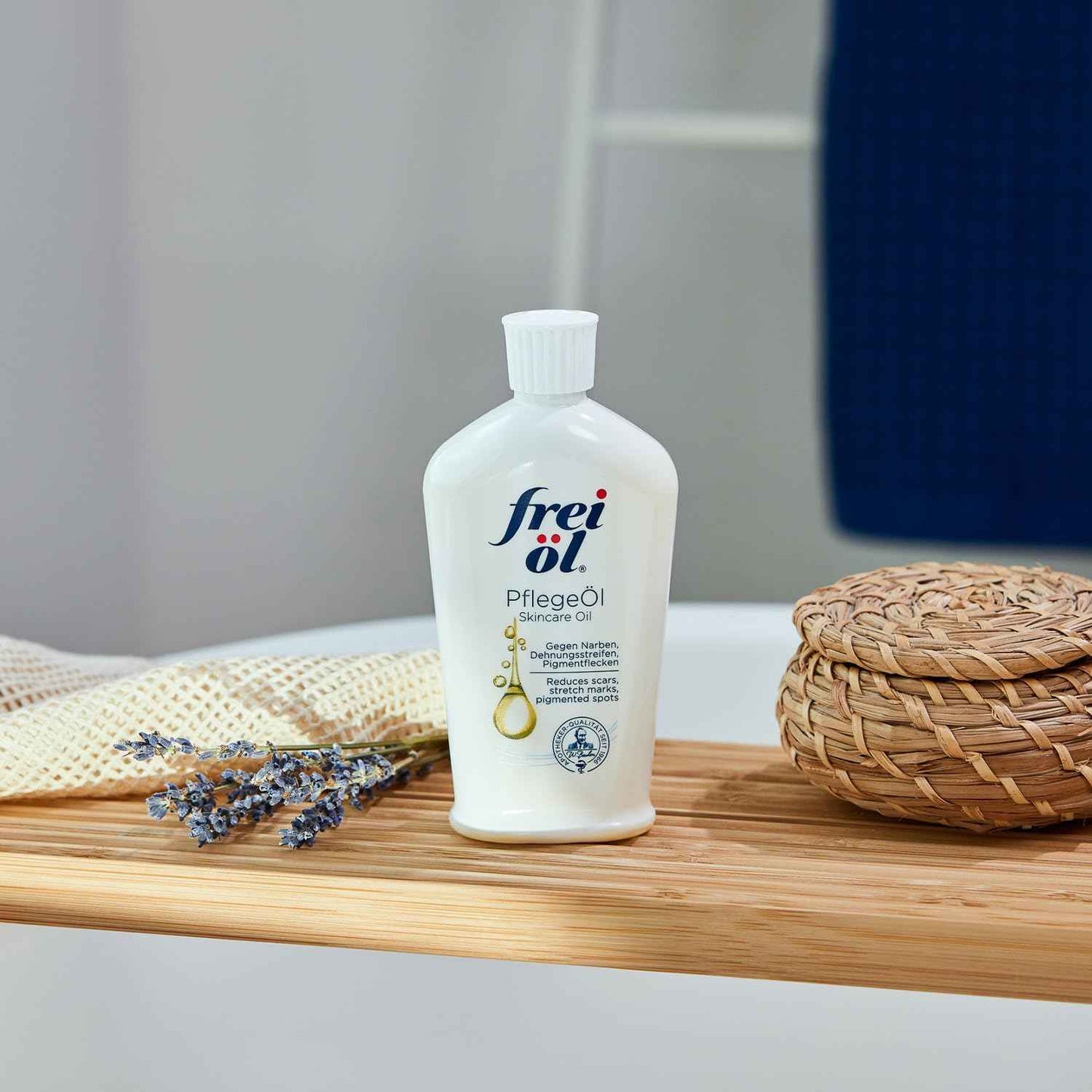 skincare oil – fast absorbing, nourishes skin soft and smooths – excellent as body oil for stretch marks removal and vitamin e oil for scars, microbiome-friendly and vegan, 125 ml / 4.23 Fl Oz