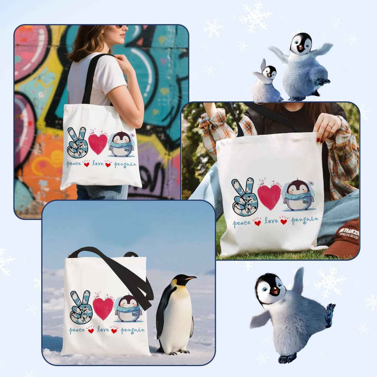 CORNER RUNNER Penguin Gifts for Women -6Pcs Unique Inspirational Penguins Stuff For Penguin Lovers
