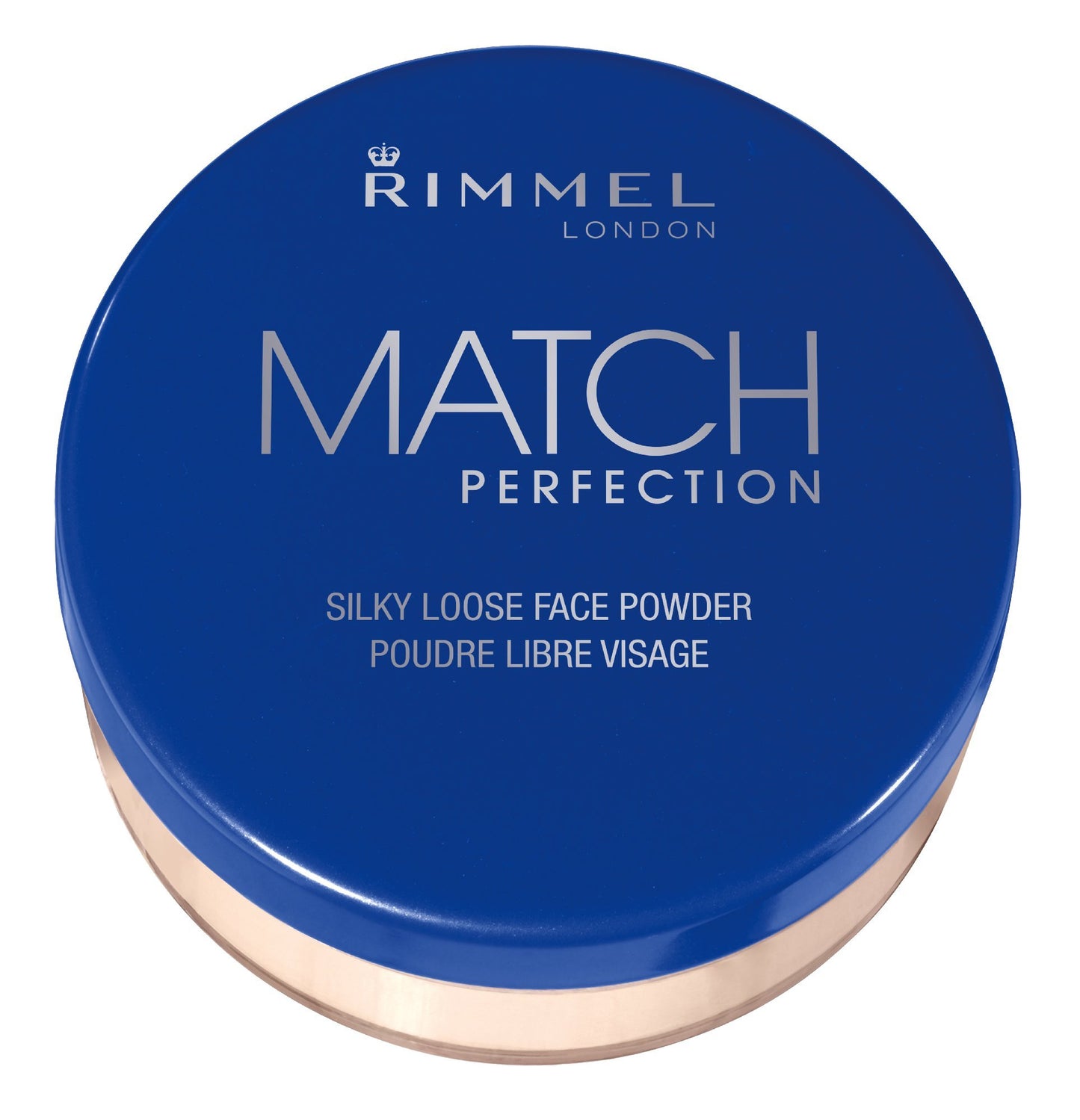 Rimmel London Match Perfection - 001 Transparent - Silky Loose Face Powder, Lightweight, Up to 8-Hour Wear, Fights Shine, 0.35oz