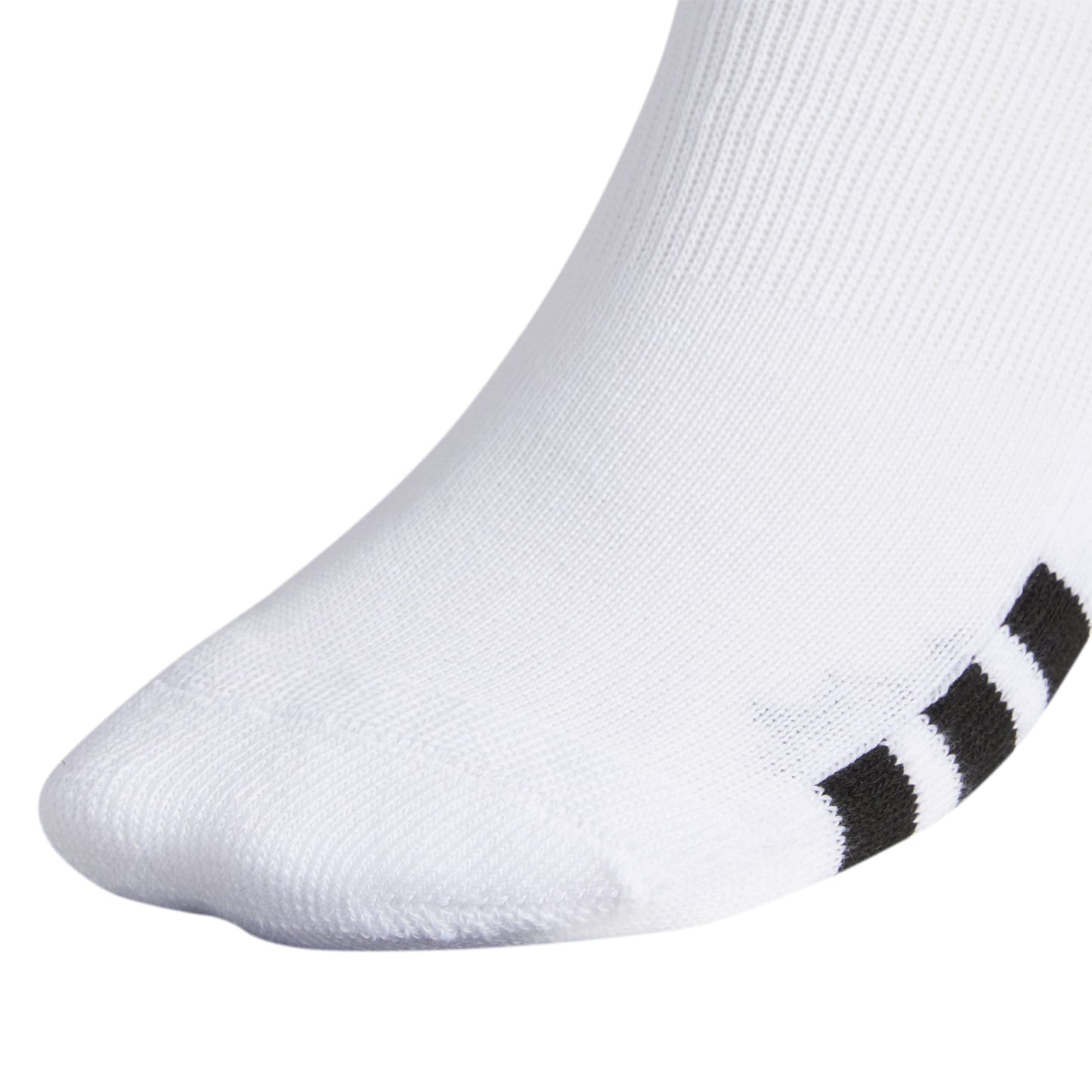 adidas Rivalry Soccer Socks Cushioned Over The Calf (OTC) (2-Pair), White/Black, X-Small