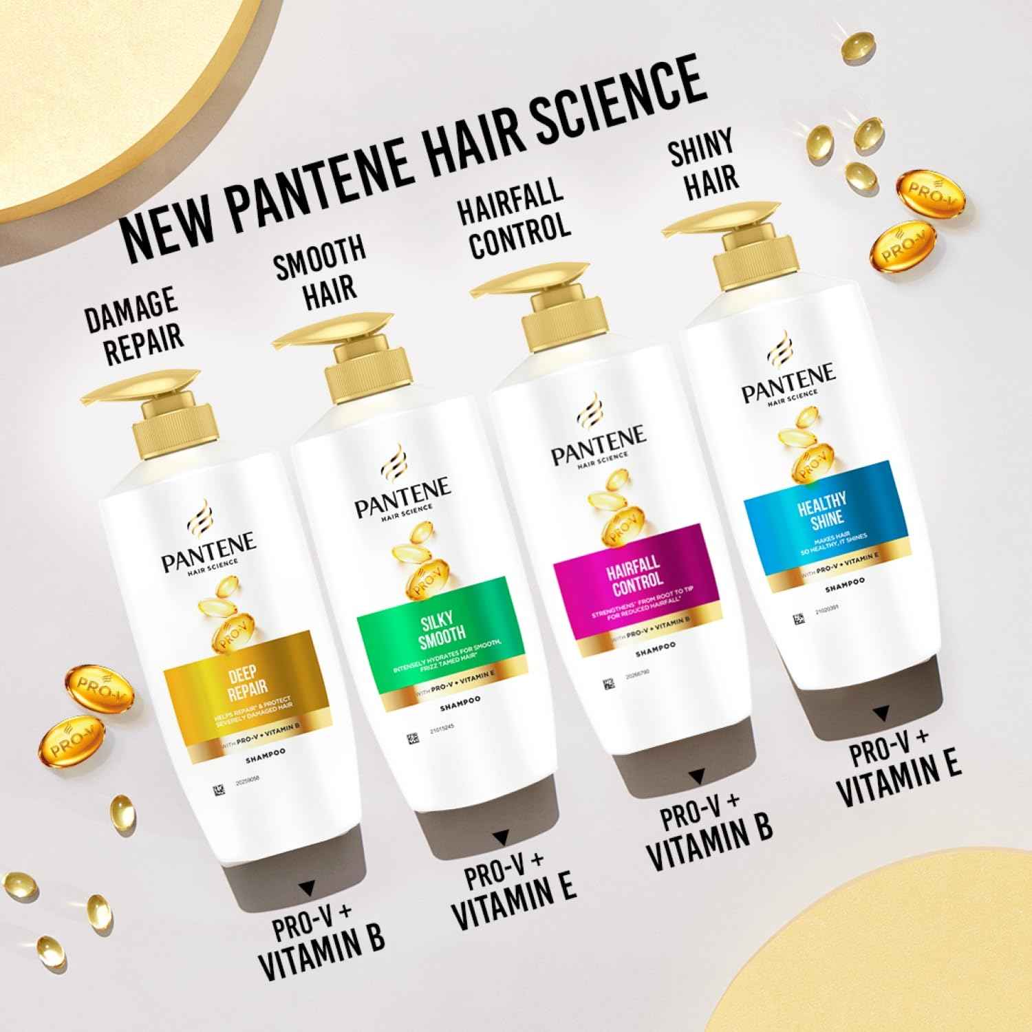 Pantene Advanced Hair Fall Solution Hair Fall Control Shampoo, 650 ml