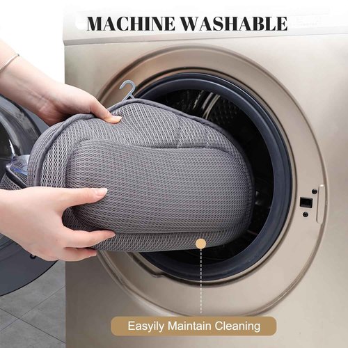 Extra Thick Bath Pillows for Tub-Luxury Bathtub Pillow for Head Neck and Back Support, Soft 4D Air Mesh Bath Pillow with Strong Suction Cups, Relaxing Bath Accessories Spa Gifts for Women