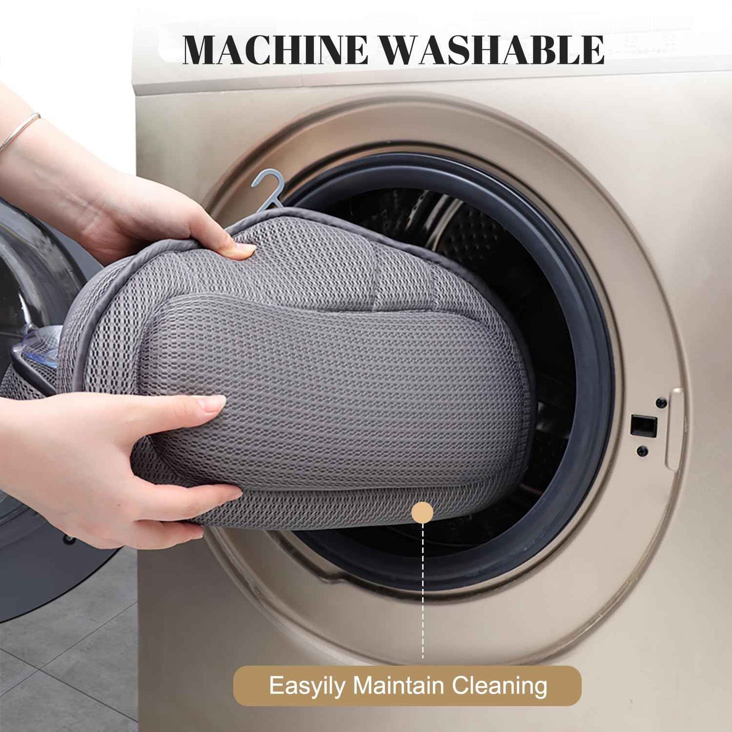 Extra Thick Bath Pillows for Tub-Luxury Bathtub Pillow for Head Neck and Back Support, Soft 4D Air Mesh Bath Pillow with Strong Suction Cups, Relaxing Bath Accessories Spa Gifts for Women