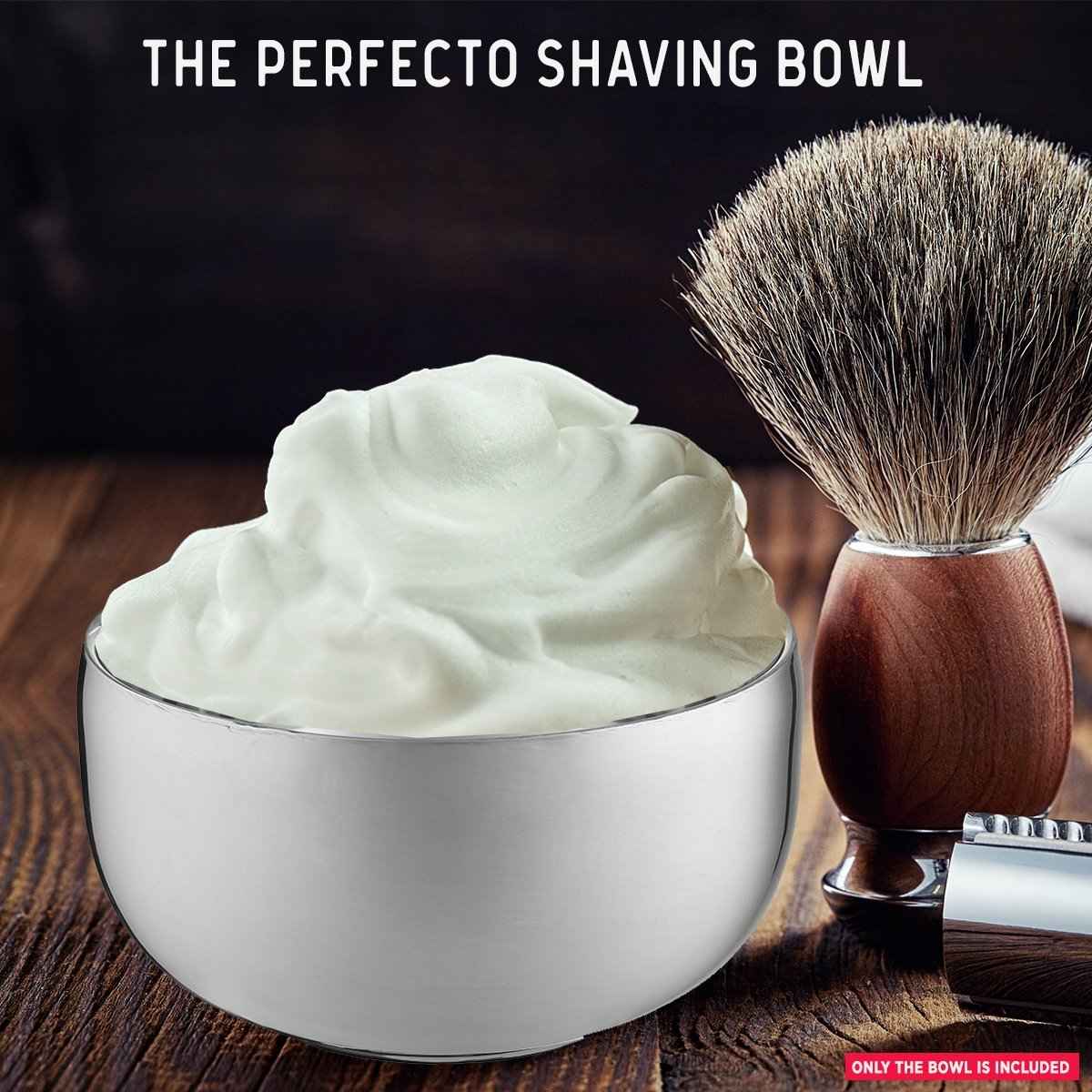 Black Badger Shaving Brush and Shaving Bowl