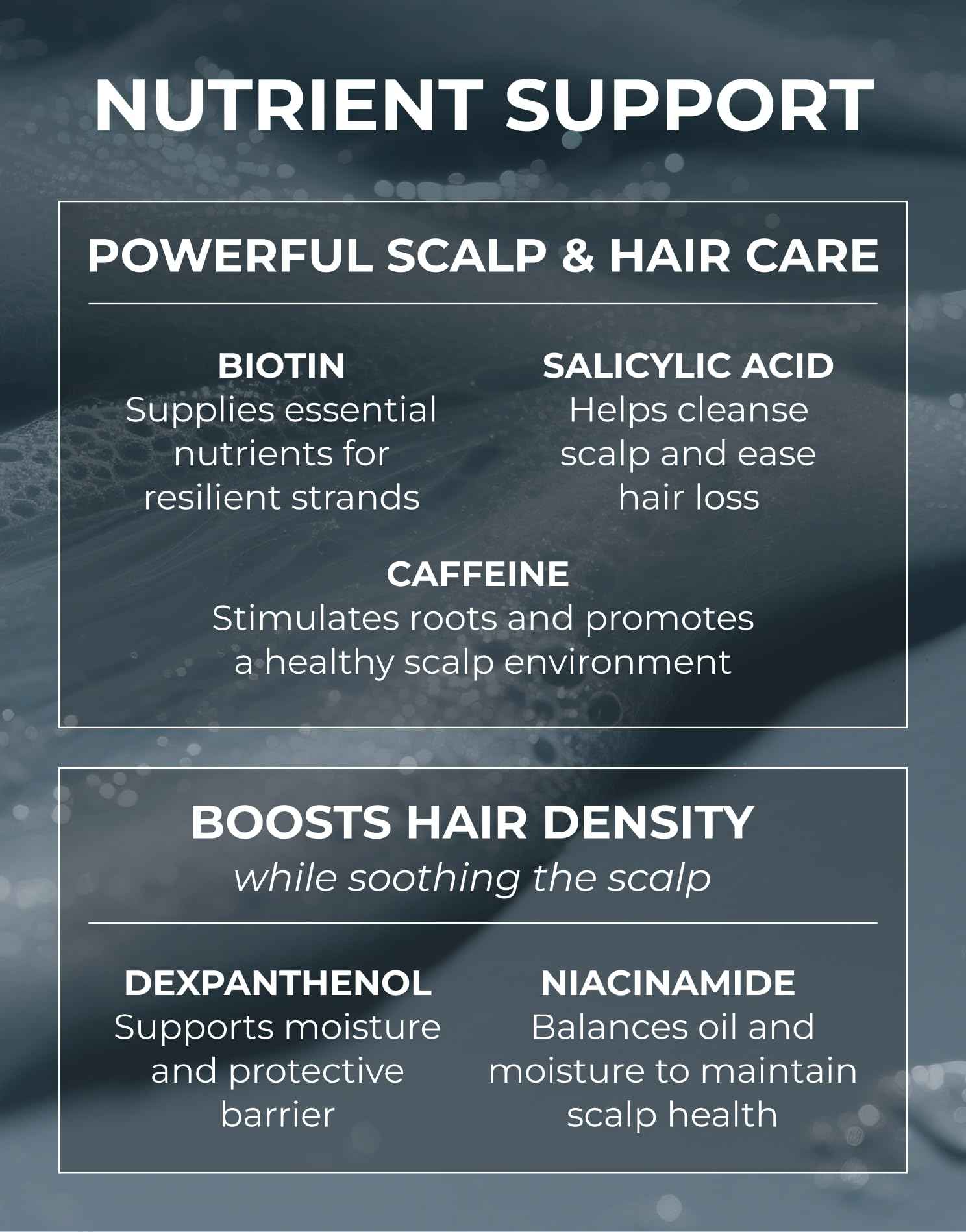 Motifull Hair Boosting Hair Thickening Shampoo for Thinning Hair with Biotin & Caffeine | Hair Growth Shampoo for Stronger Root & Volume (16.9 fl oz)
