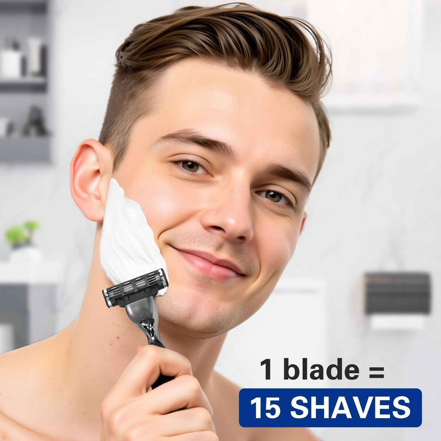 Mach 3 Razor Refills for Men, 16 Count Razor Blade Refills