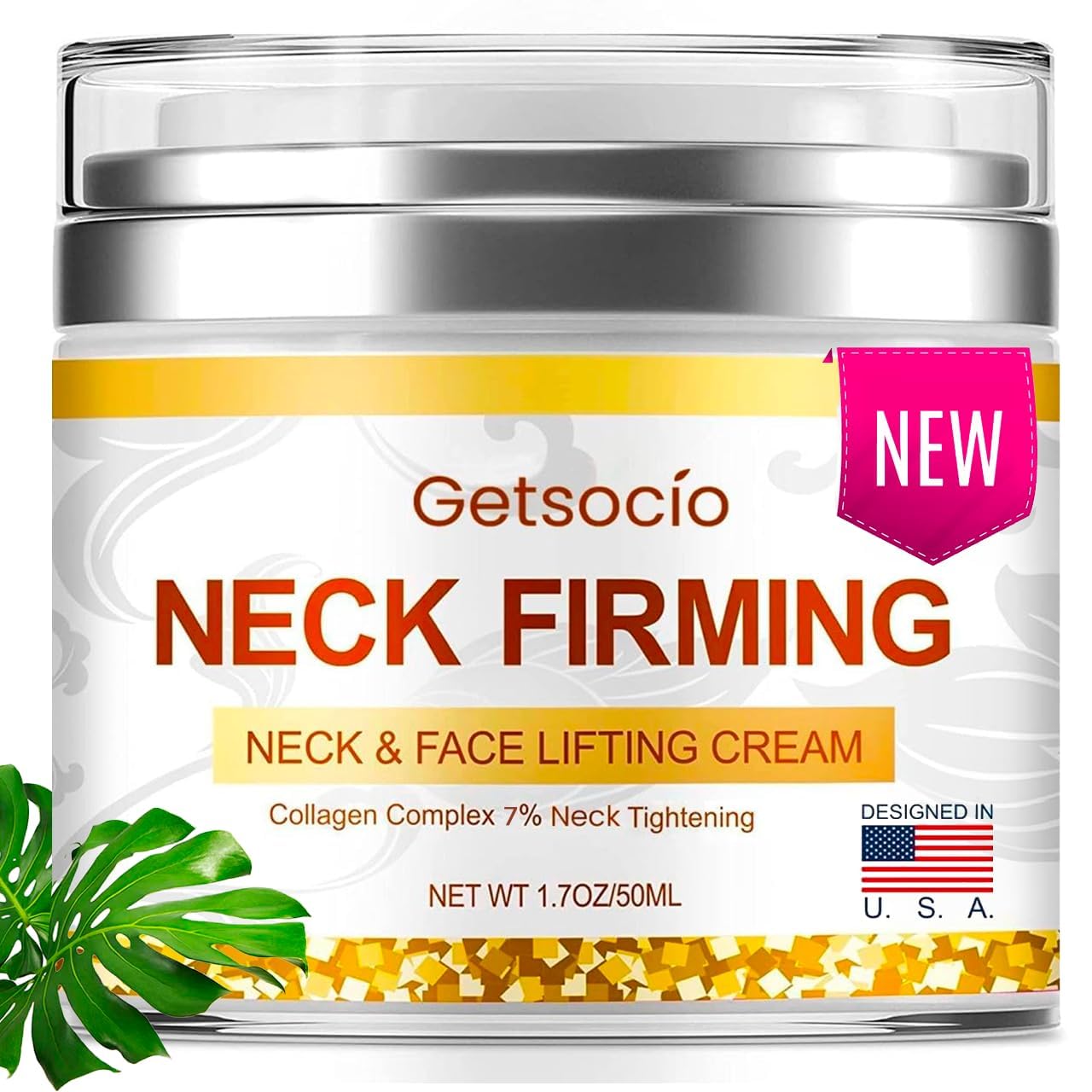 Neck Firming Cream for Tightening Firming: Anti Aging Facial Moisturizer with Retinol Collagen and Hyaluronic Acid - Instant Face Lift Cream- Wrinkle Cream for Women Lifting, Firming & Hydrating