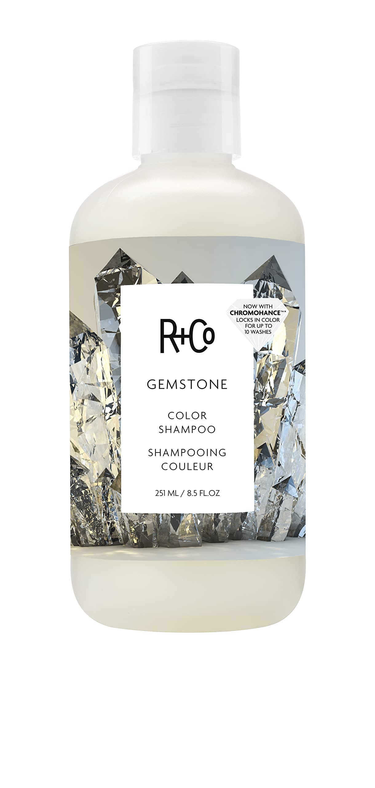 R+Co Gemstone Color Shampoo | Frizz Control, Repairs + Preserves Hair Color | Vegan + Cruelty-Free | 8.5 Oz