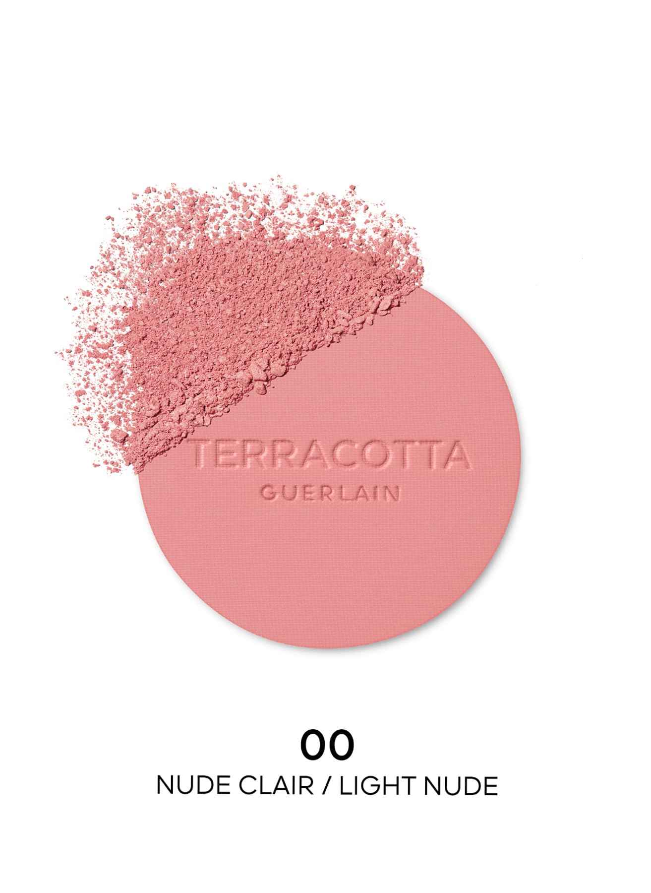 Terracotta Blush The Natural Healthy Glow Powder - 00 Light Nude by Guerlain for Women - 0.17 oz Blush