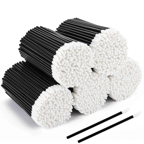 2000 Pieces Lip Wands Lip Applicators Disposable Lip Brushes Lipstick Brush Lip Gloss Wands Lint Free Makeup Applicator Brush