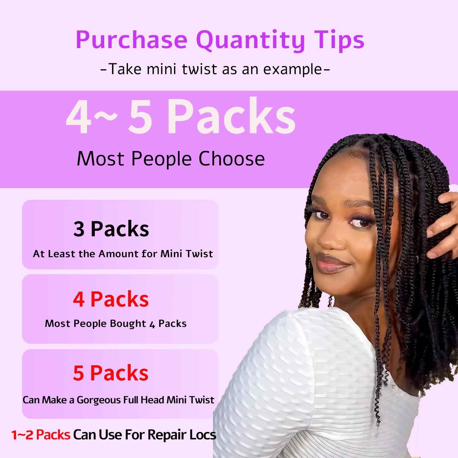 Afro Kinkys Bulk Human Hair For Braiding, 50 Gram Afro Kinky-Curly Human Hair Bundles For Mini Twists Braids Dreadlock Extensions Locs Repair Can Dye And Bleach (1B, 16 Inch (Pack of 1))