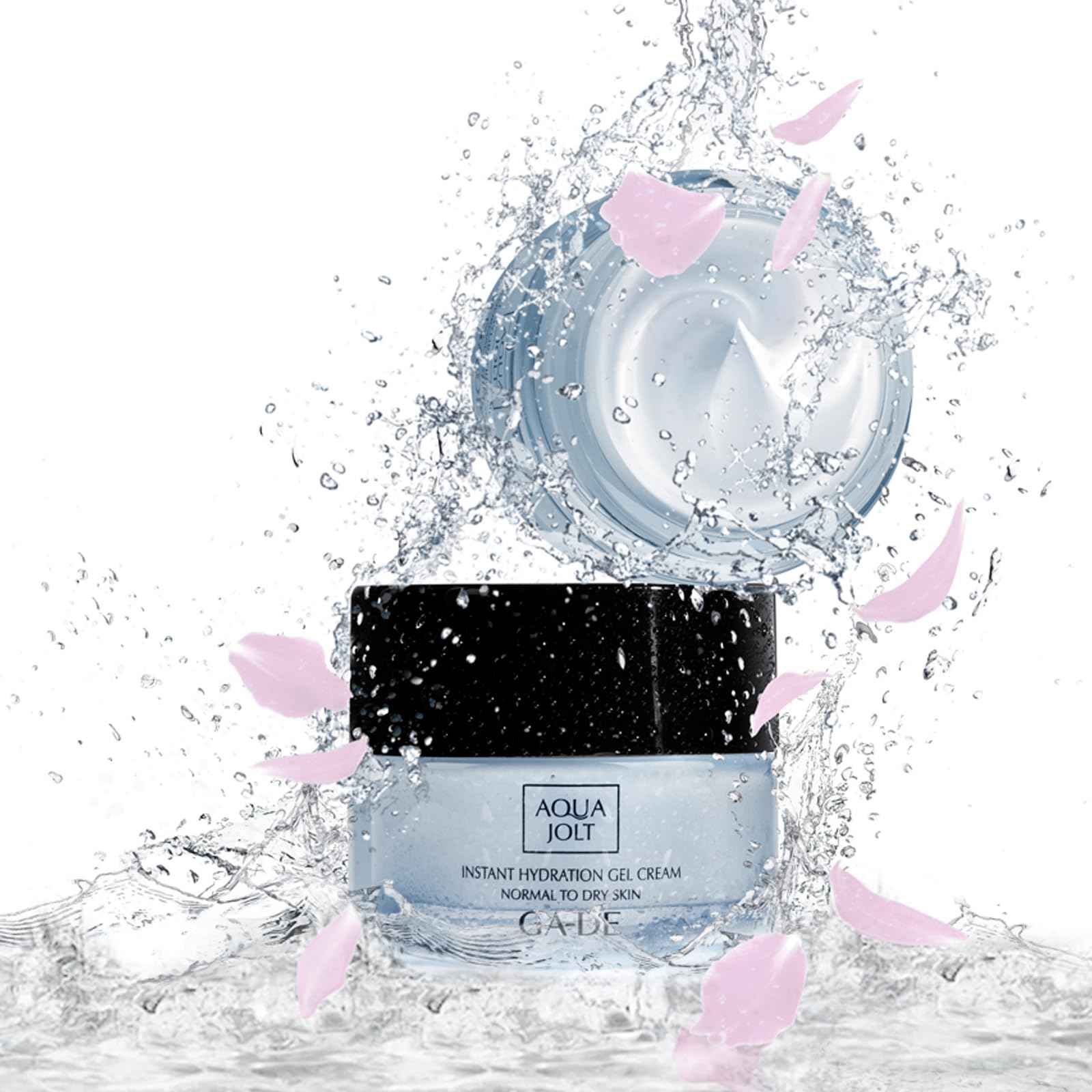 GA-DE Aqua Jolt Vitalizing Gel Day Cream - Ultra-Hydrating, Anti Aging - for Smoother, Firmer Skin