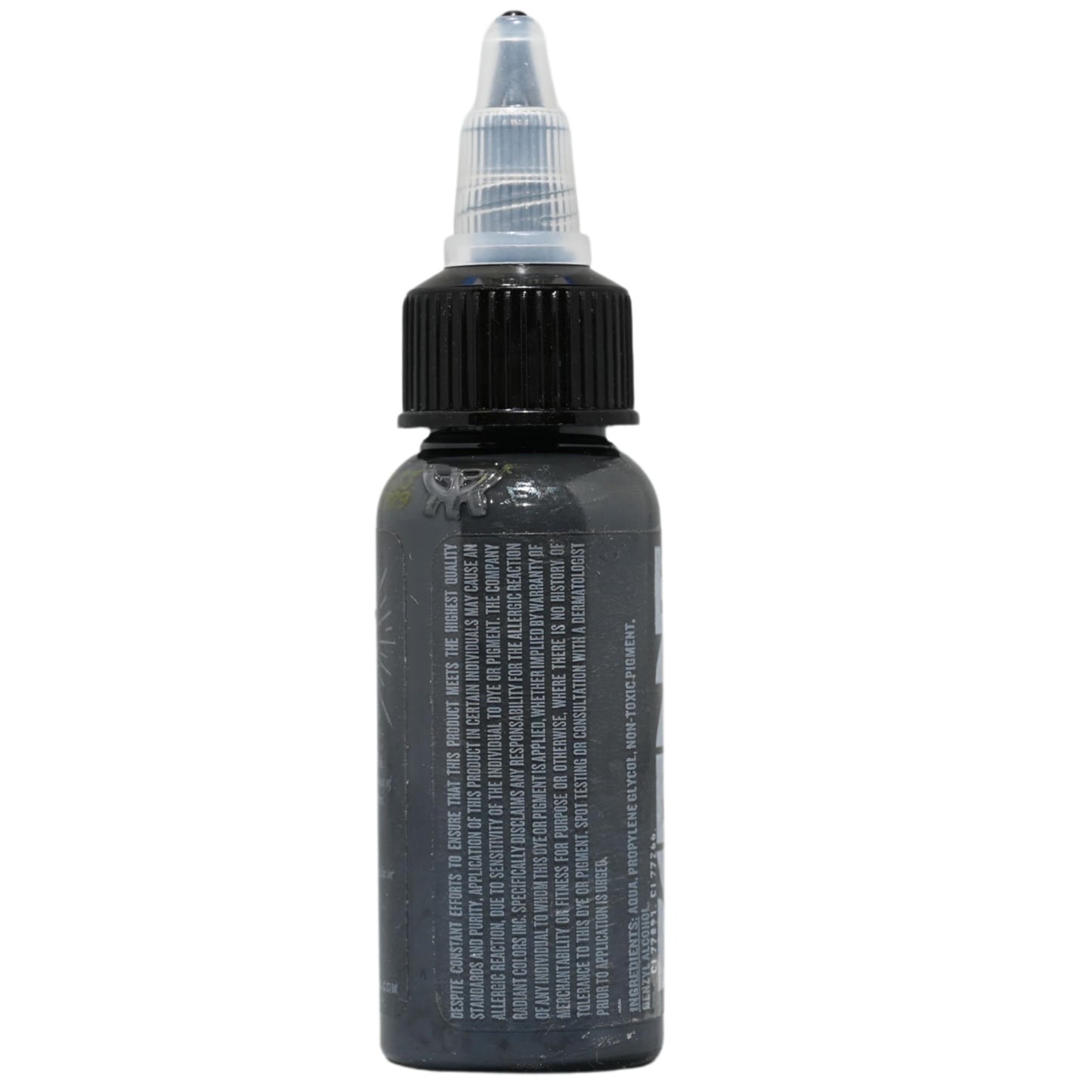 Radiant Colors Sly Gray Tattoo Ink 1oz Smooth Mid Gray Tone for Shading Blending and Soft Contrast