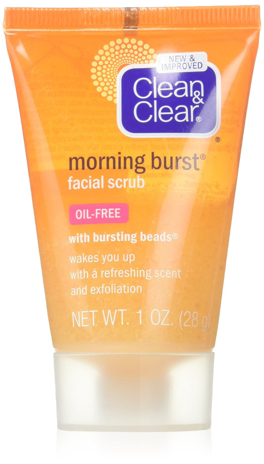 Clean & Clear Morning Burst Facial Scrub, Original, 1 oz - 3 pack