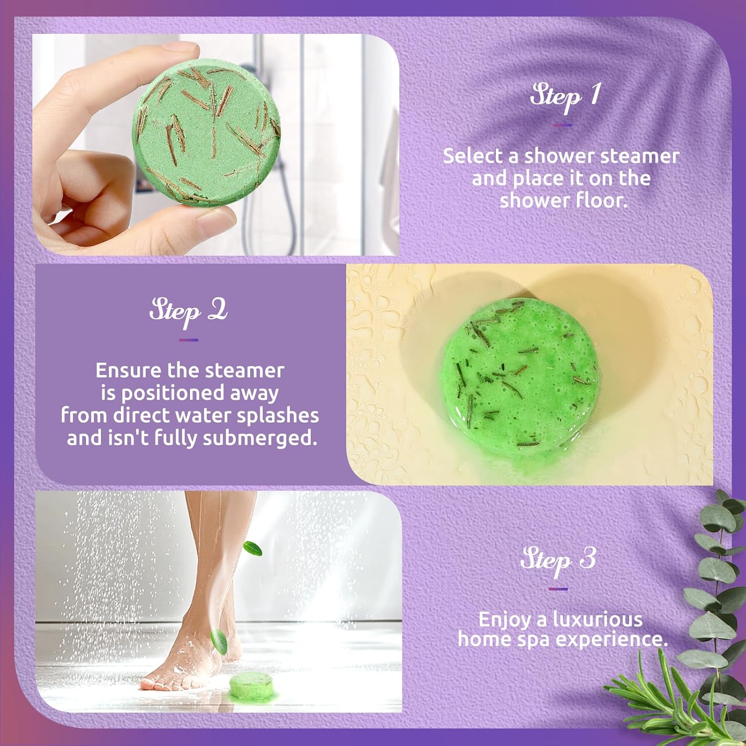 Shower Steamers Aromatherapy - 8 Pack Shower Bombs with Natural Essential Oils, Birthday Gifts for Women Self Care Relaxation Home SPA Stress Relief, Gifts for Girlfriend Teacher Womens Christmas Gift