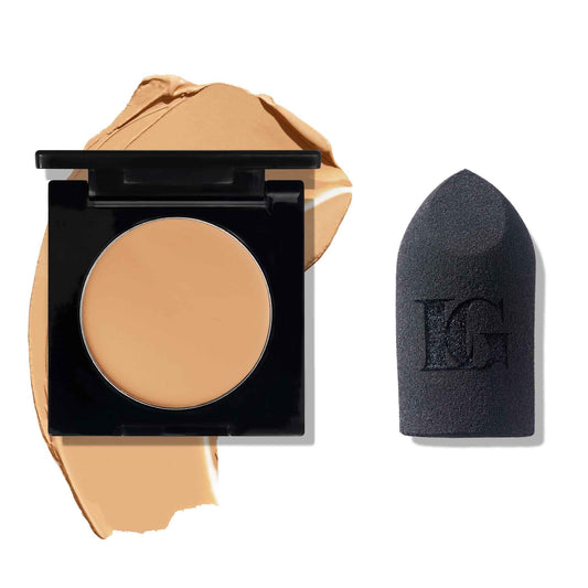 Seamless Finish Full Coverage Concealer, Light + Precision Blending Sponge