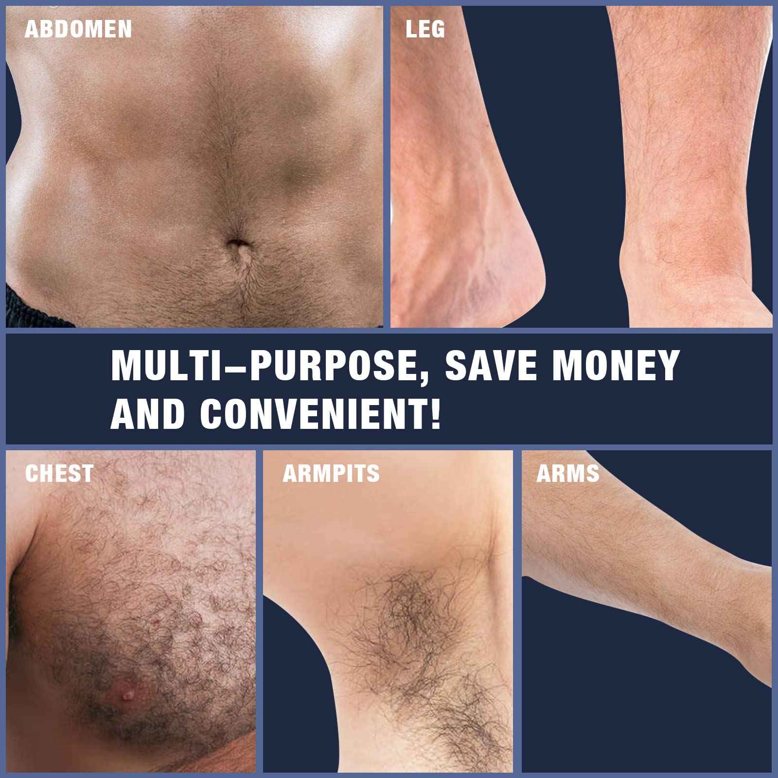 TOUCHBeauty Beard Trimmer for Men, Waterproof Electric Razor for Nose, Body, Face & Mustache, Cordless Hair Clippers Shavers Grooming Kit, Gifts for Men Husband Father